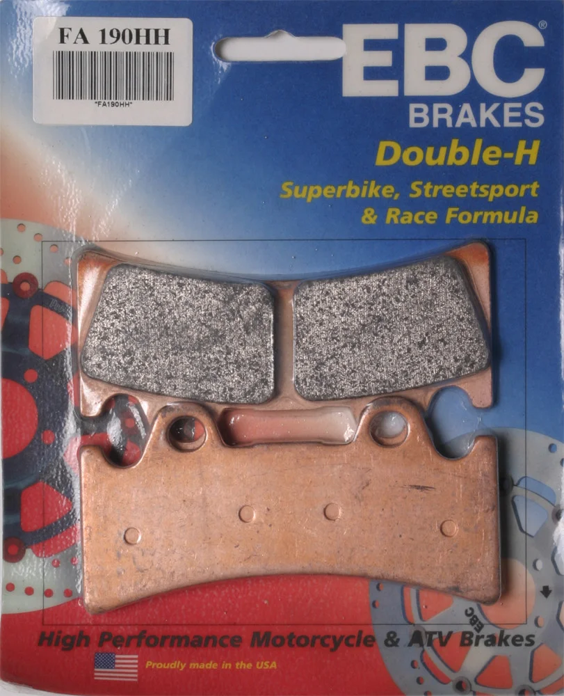 EBC FA190HH Standard Brake Pads - High-Performance Motorcycle Brake Pads