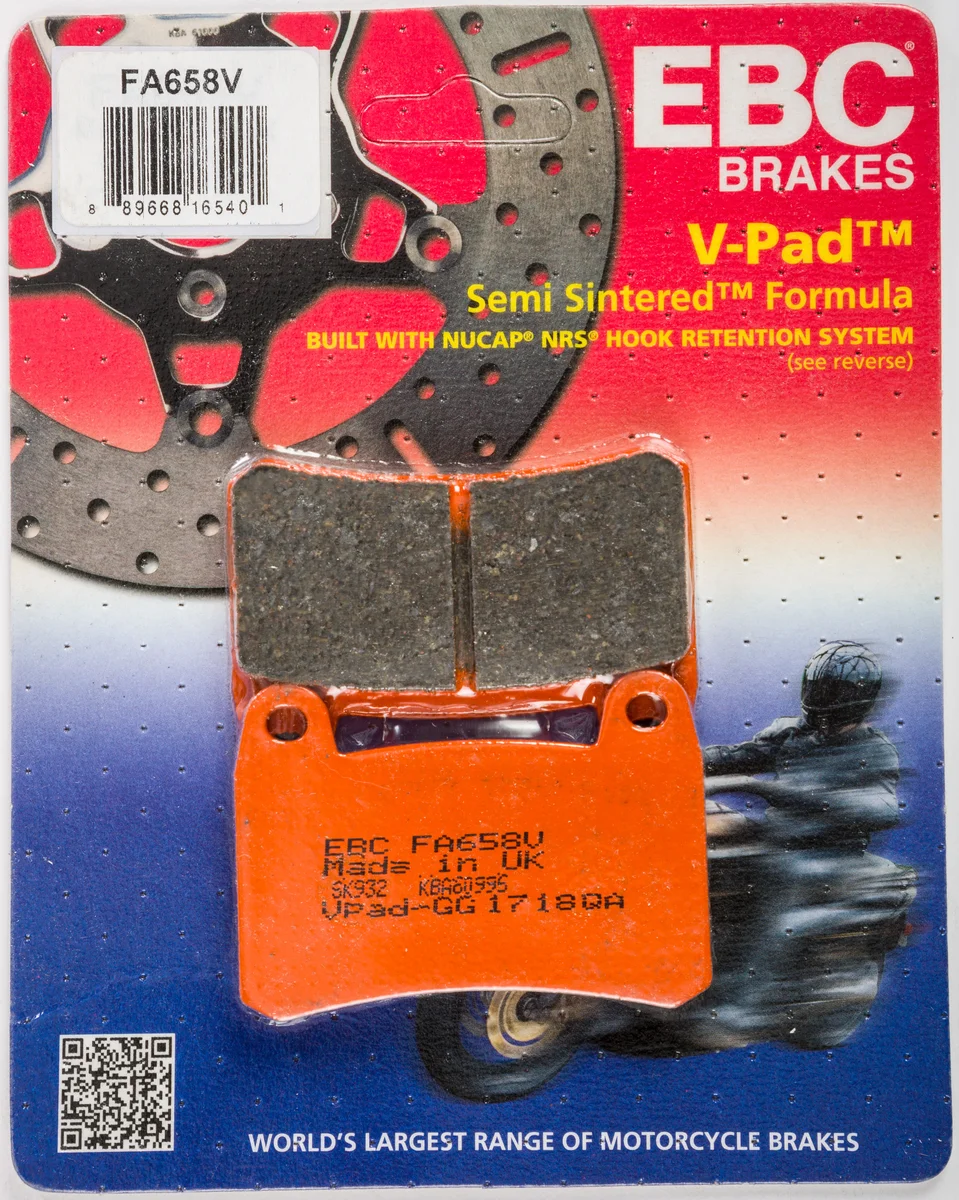 EBC - FA658V - Semi-Sintered Brake Pads