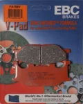 EBC Brakes FA199V V-Series Semi-Sintered Brake Pads - High-Performance Motorcycle Brake Pads