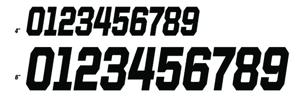 D-COR - 45-33-9 - Race Series Numbers
