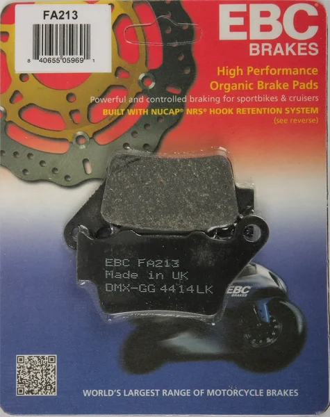 EBC FA213 Standard Brake Pads - High-Performance Motorcycle Brake Pads
