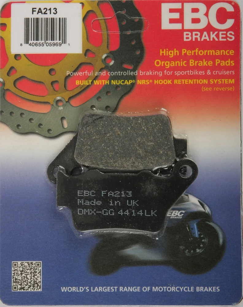 EBC FA213 Standard Brake Pads - High-Performance Motorcycle Brake Pads