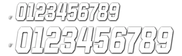 D-COR - 45-36-1 - Race Series Numbers