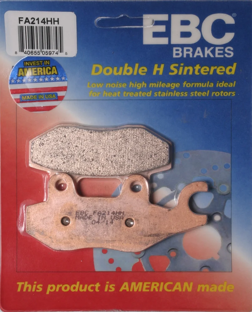 EBC FA214HH Standard Brake Pads - High-Performance Motorcycle Brake Pads