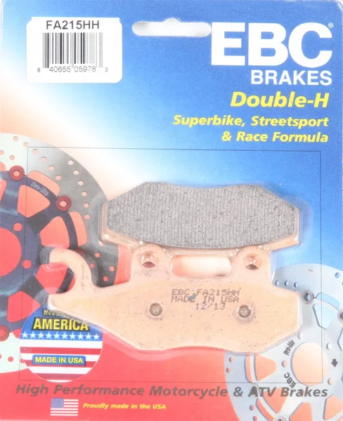 EBC FA215HH Standard Brake Pads - High-Performance Motorcycle Brake Pads