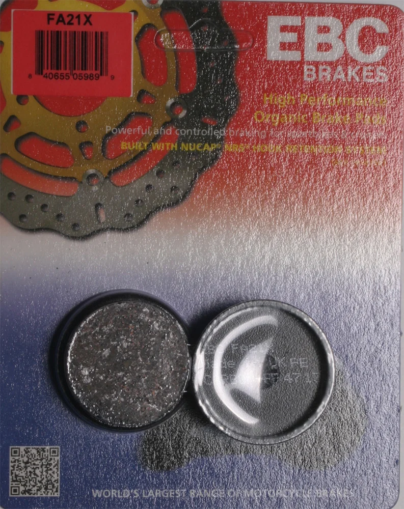 EBC FA21X Standard Brake Pads - High-Performance Motorcycle Brake Pads