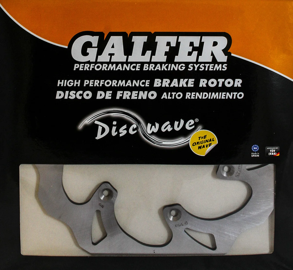GALFER - DF515W - Standard Size Rear Wave Rotor