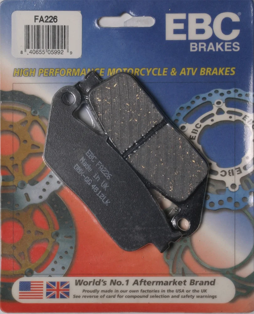 EBC FA226 Standard Brake Pads - High-Performance Motorcycle Brake Pads