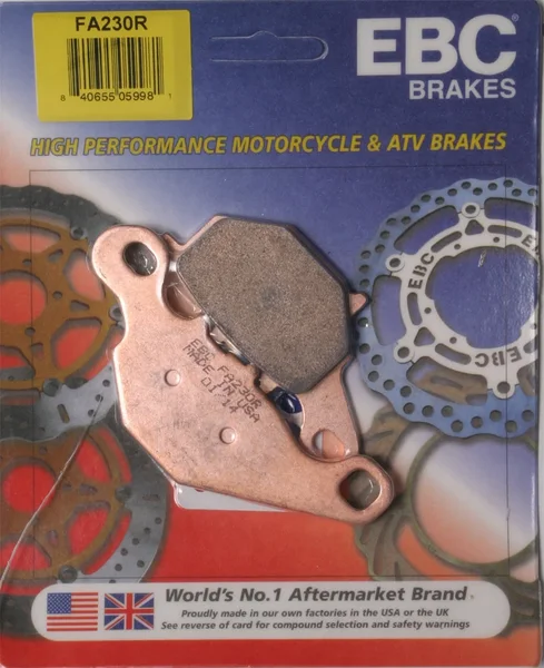 EBC FA230R Standard Brake Pads - High-Performance Motorcycle Brake Pads