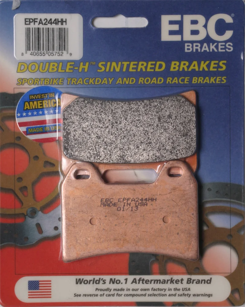 EBC Extreme Pro Brake Pads - High-Performance Sintered Bronze Brake Pads for Sportbikes & Cruisers