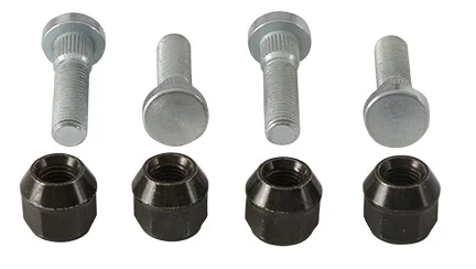 ALL BALLS - 85-1037 - Wheel Stud & Nut Kit