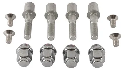 ALL BALLS - 85-1077 - Wheel Stud & Nut Kit