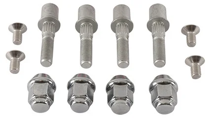 ALL BALLS - 85-1077 - Wheel Stud & Nut Kit