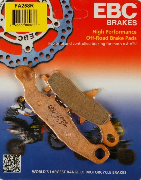 EBC FA258R Standard Brake Pads - High-Performance Motorcycle Brake Pads