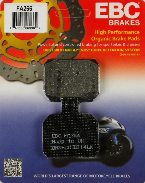 EBC FA266 Standard Brake Pads - High-Performance Motorcycle Brake Pads