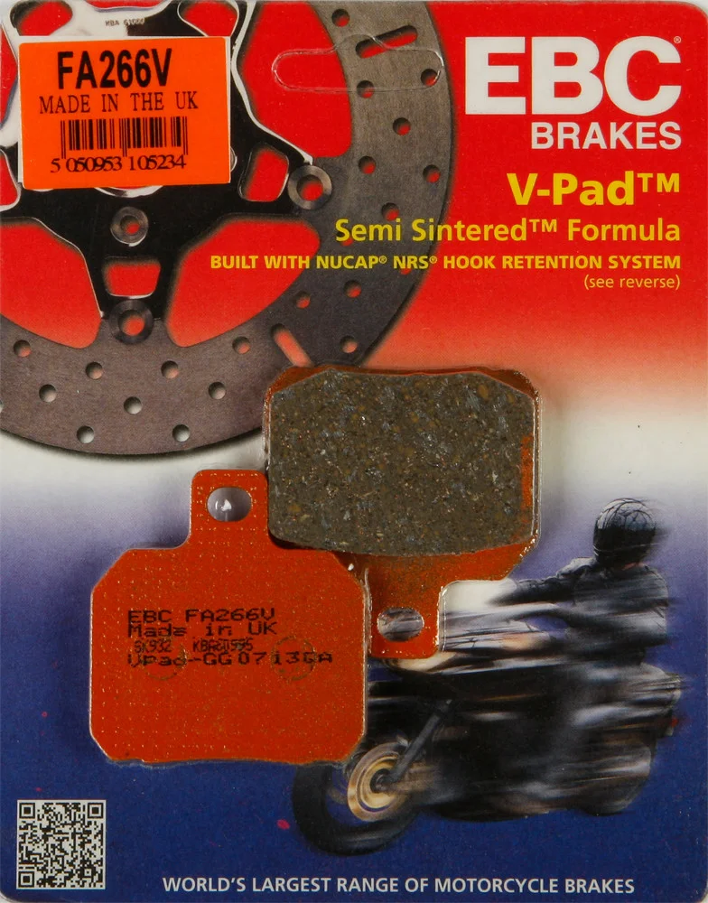 EBC - FA266V - Semi-Sintered Brake Pads