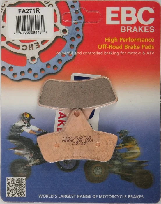EBC FA271R Standard Brake Pads - High-Performance Motorcycle Brake Pads
