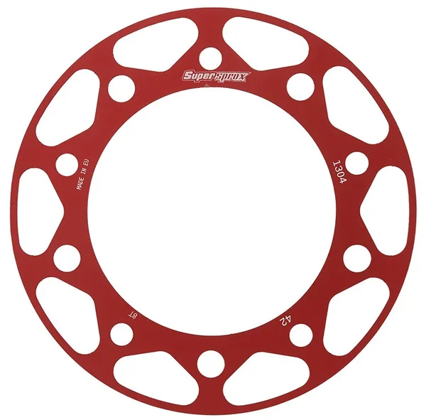 SUPERSPROX - RACD-1304-42-RED - Edge Sprocket Alloy Disk