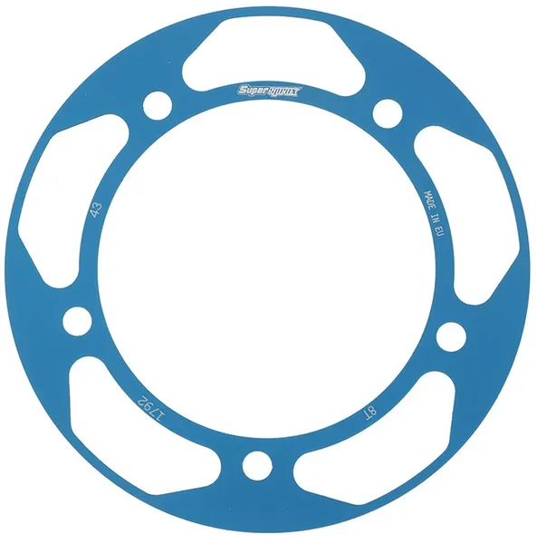 SUPERSPROX - RACD-1792-43-BLU - Edge Sprocket Alloy Disk