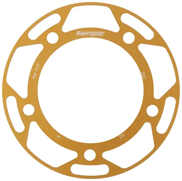 SUPERSPROX - RACD-302-43-GLD - Edge Sprocket Alloy Disk