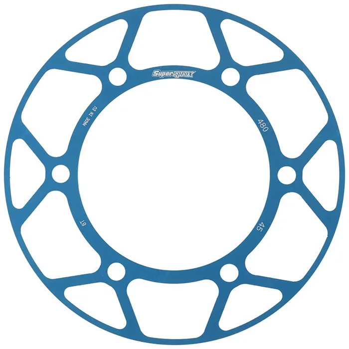 SUPERSPROX - RACD-480-45-BLU - Edge Sprocket Alloy Disk