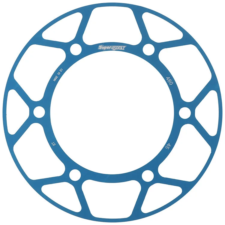 SUPERSPROX - RACD-480-45-BLU - Edge Sprocket Alloy Disk