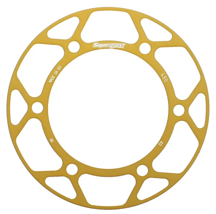 SUPERSPROX - RACD-480-43-GLD - Edge Sprocket Alloy Disk