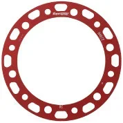 SUPERSPROX - RACD-8462-38-RED - Edge Sprocket Alloy Disk