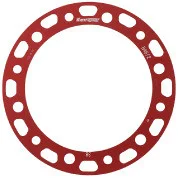 SUPERSPROX - RACD-8462-38-RED - Edge Sprocket Alloy Disk