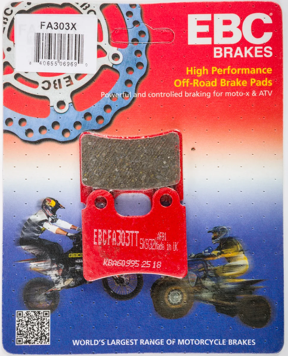 EBC FA303X Standard Brake Pads - High-Performance Motorcycle Brake Pads