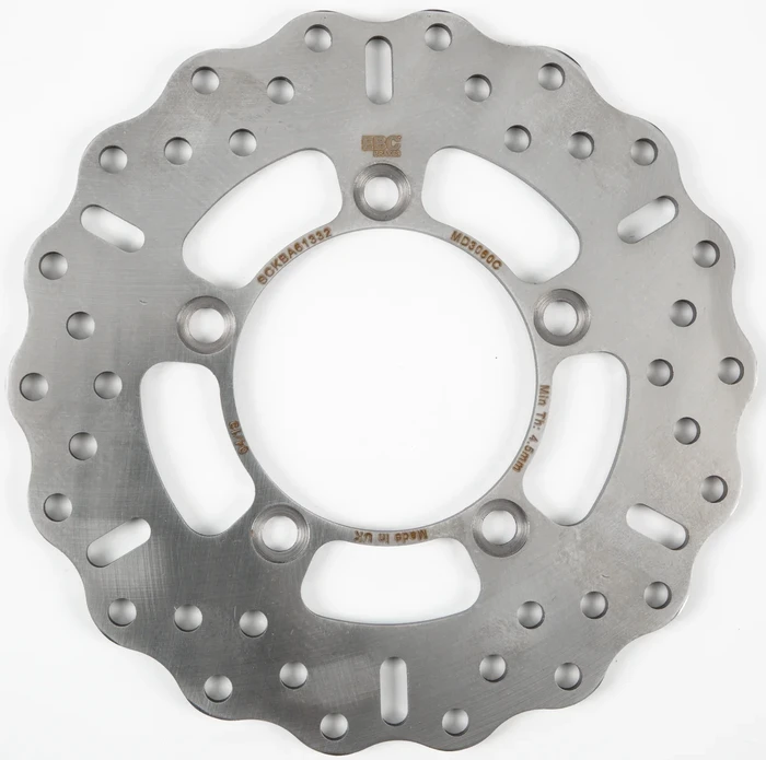 EBC MD3060C Contour Brake Rotor - Lightweight Stainless Steel with Scraper Slots for Enhanced Performance