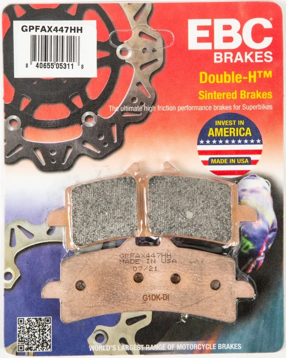 EBC - GPFAX447HH - GPFAX Sintered Road Race Brake Pads