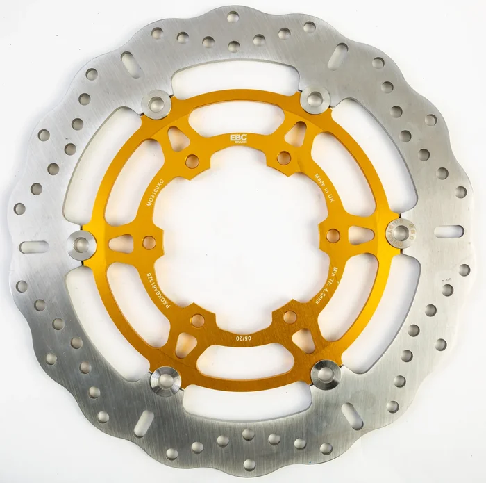 EBC MD3100XC Contour Brake Rotor - Lightweight Stainless Steel with Scraper Slots for Enhanced Performance