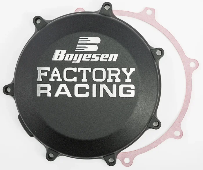 BOYESEN - CC-18CB - FACTORY RACING CLUTCH COVER KAWASAKI BLACK