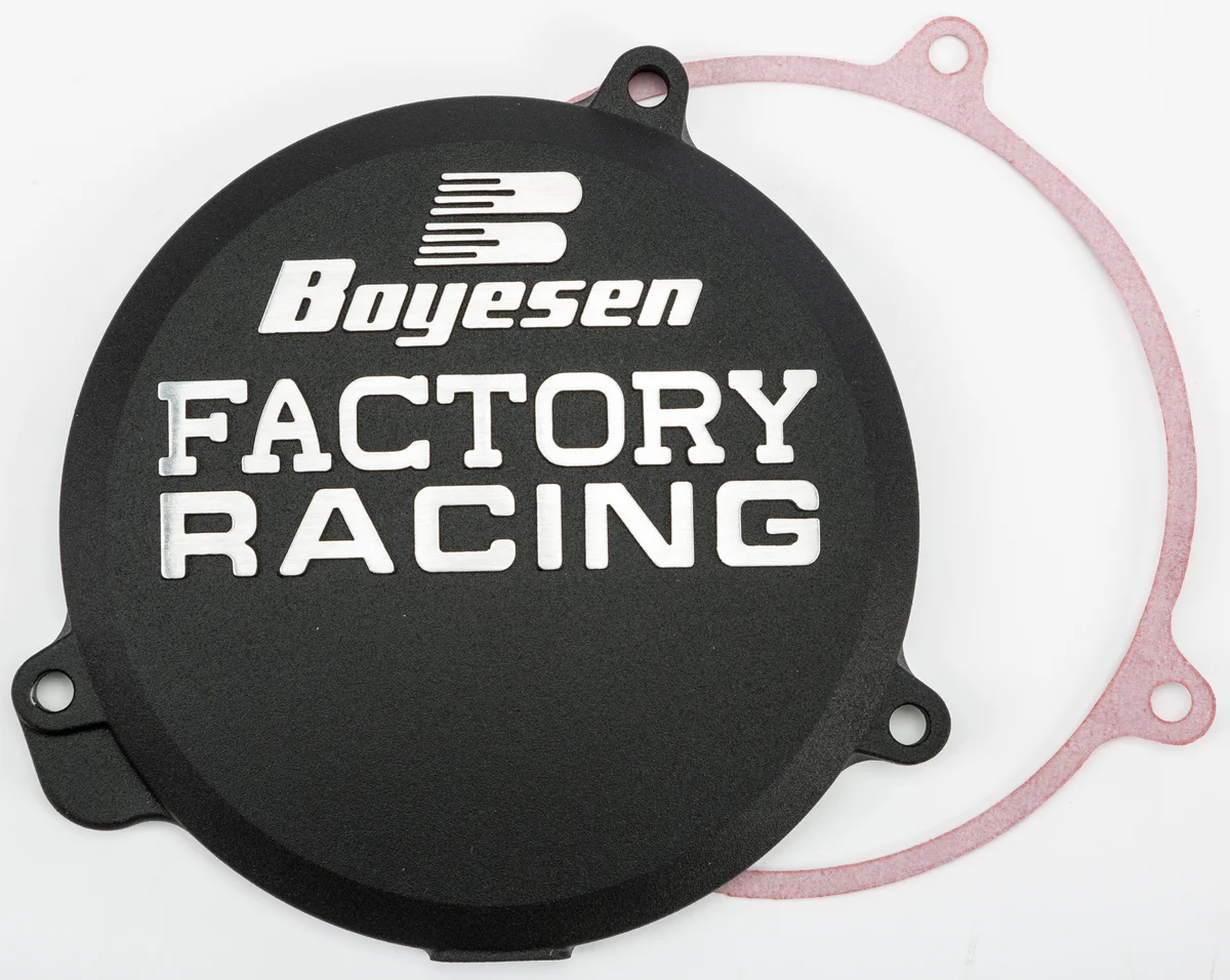 BOYESEN - SC-3PWB - FACTORY RACING IGNITION COVER YAMAHA PW50 BLACK