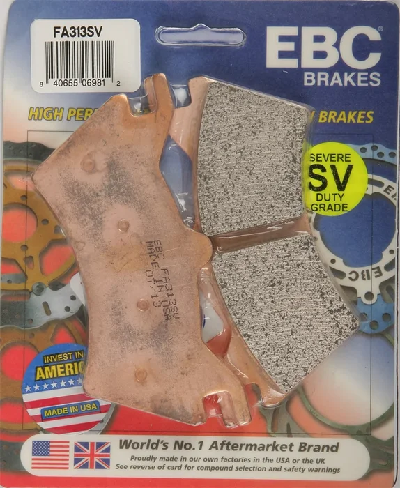 EBC FA313SV Standard Brake Pads - High-Performance Motorcycle Brake Pads