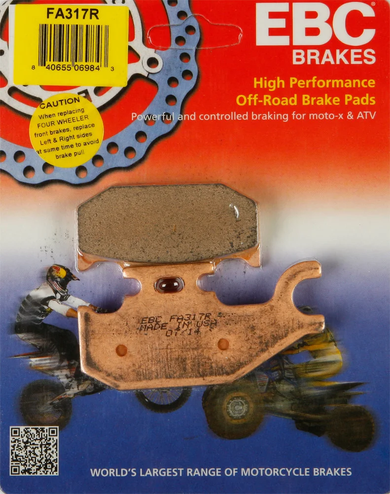 EBC FA317R Standard Brake Pads - High-Performance Motorcycle Brake Pads