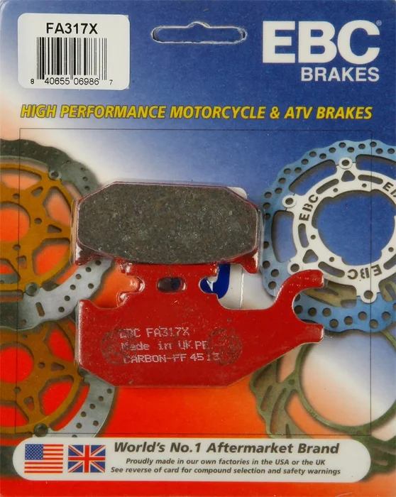 EBC FA317X Standard Brake Pads - High-Performance Motorcycle Brake Pads