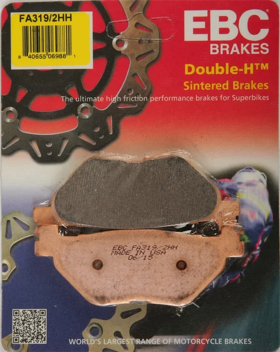 EBC FA319/2HH Standard Brake Pads - High-Performance Motorcycle Brake Pads