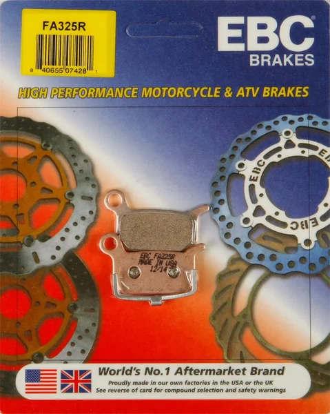 EBC FA325R Standard Brake Pads - High-Performance Motorcycle Brake Pads