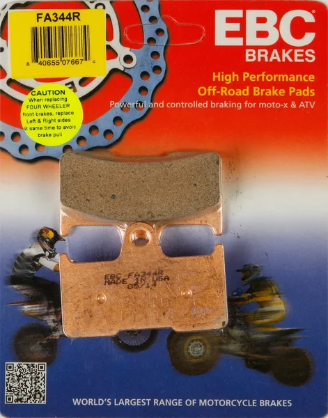EBC FA344R Standard Brake Pads - High-Performance Motorcycle Brake Pads