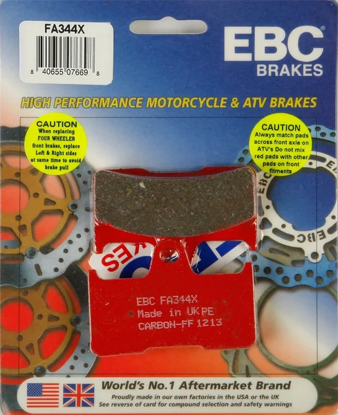 EBC FA344X Standard Brake Pads - High-Performance Motorcycle Brake Pads
