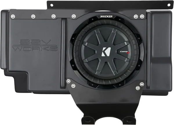SSV WORKS - RZ3-BSSB10-K - Behind Seat 10" Kicker Sub
