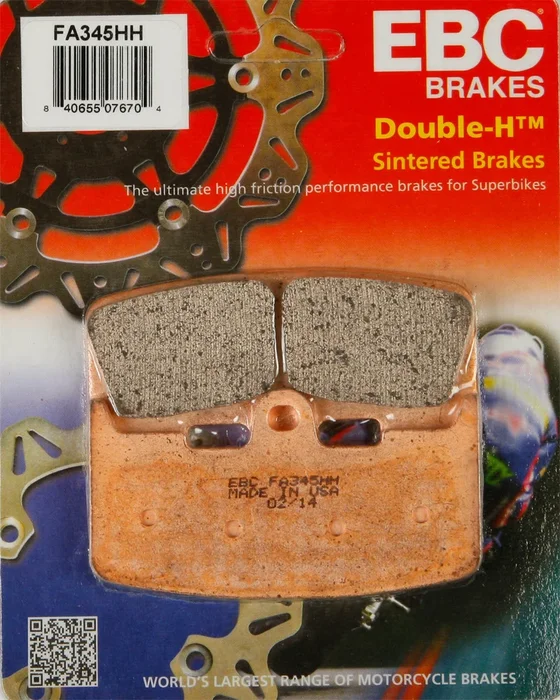 EBC FA345HH Standard Brake Pads - High-Performance Motorcycle Brake Pads