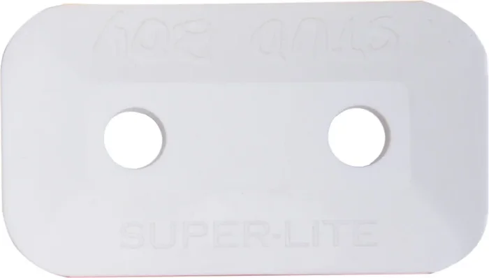 STUD BOY - 2461-P2-WHT - Super Lite Double Backers