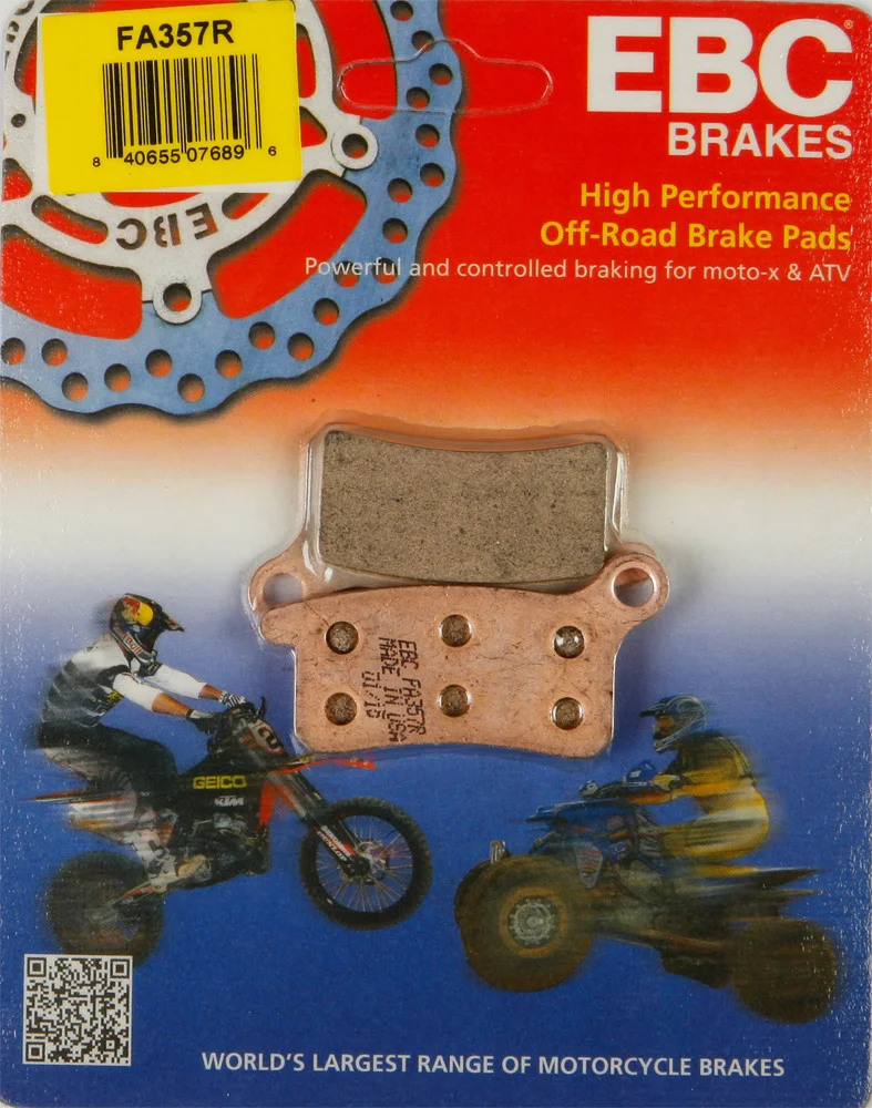 EBC FA357R Standard Brake Pads - High-Performance Motorcycle Brake Pads