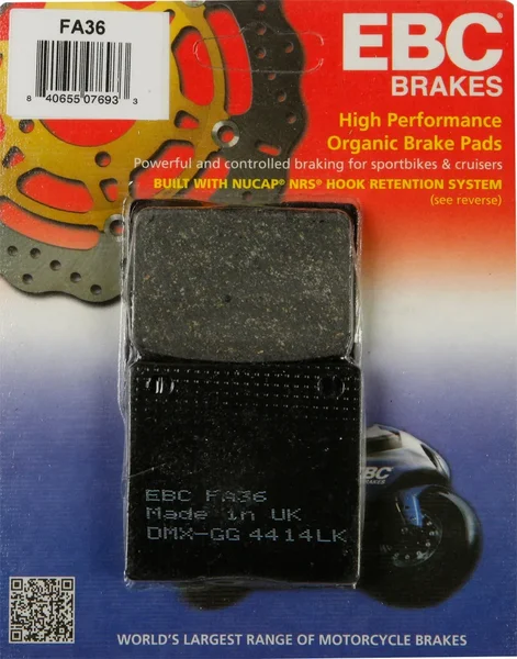 EBC FA36 Standard Brake Pads - High-Performance Motorcycle Brake Pads