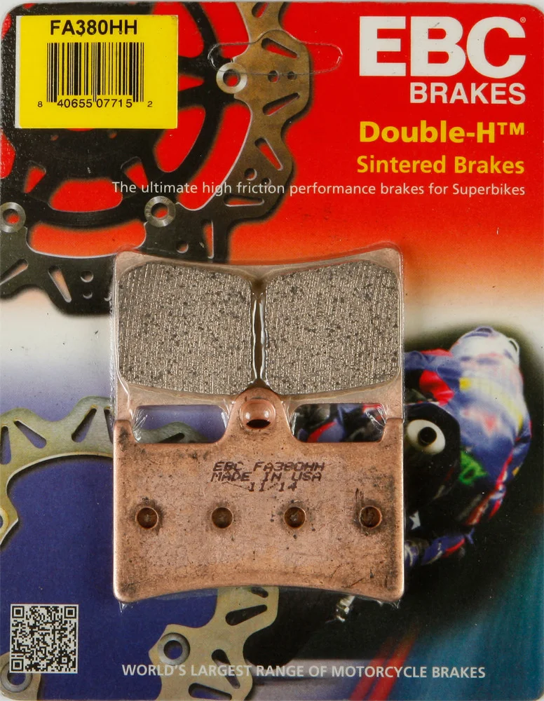 EBC FA380HH Standard Brake Pads - High-Performance Motorcycle Brake Pads