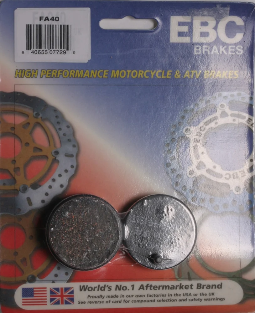 EBC FA40 Standard Brake Pads - High-Performance Motorcycle Brake Pads