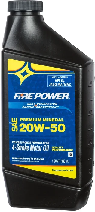 FIRE POWER - 196973 - Premium Mineral Motor Oil